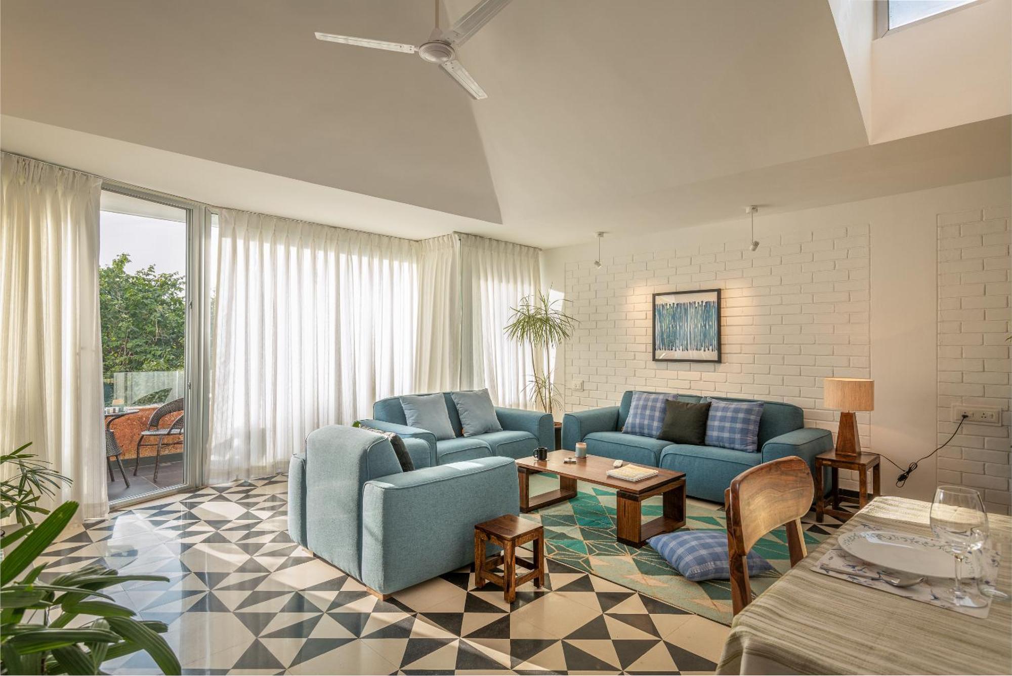 El - Arbol Apartments パナジ 部屋 写真