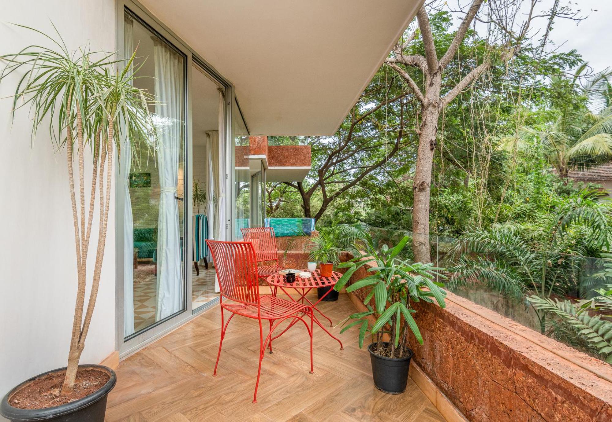 El - Arbol Apartments パナジ 部屋 写真